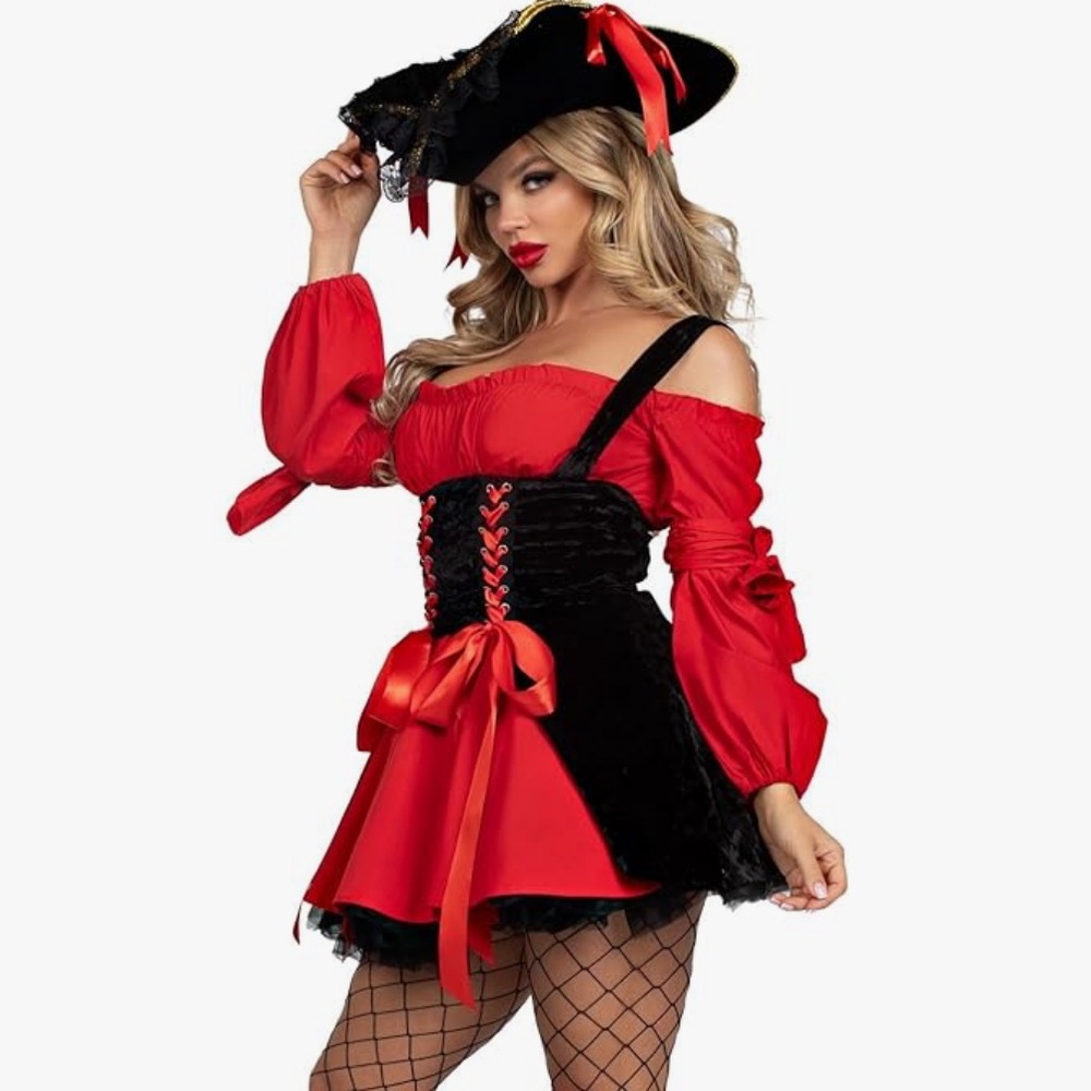 ❤️🏴‍☠️Vixen Pirate Wench Costume